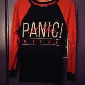 Panic! At The Disco Long Sleeve Raglan Tee